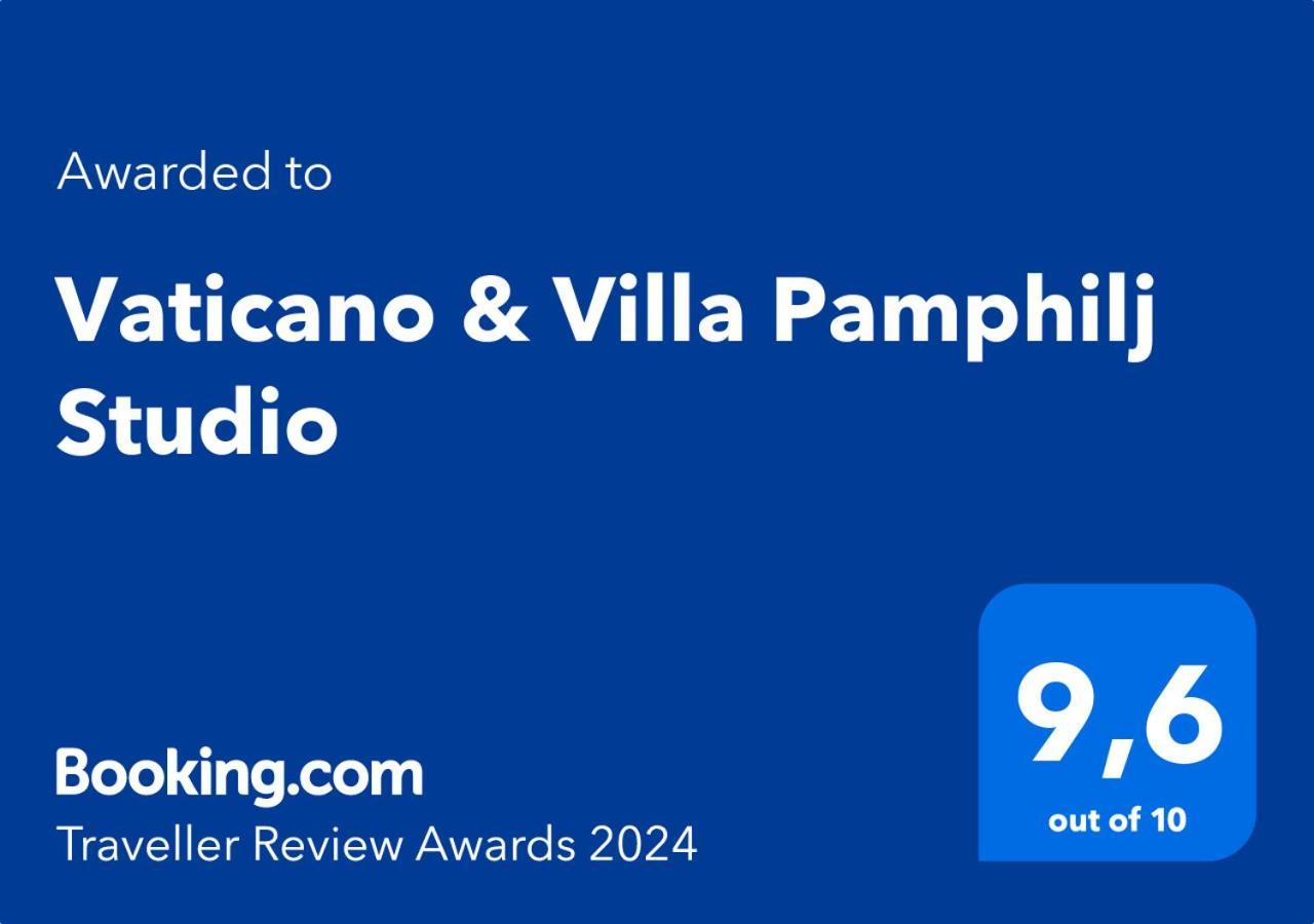 Vaticano & Villa Pamphilj Studio 로마 외부 사진